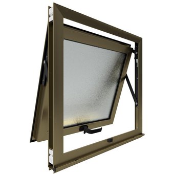 Ventanas proyectantes de Aluminio